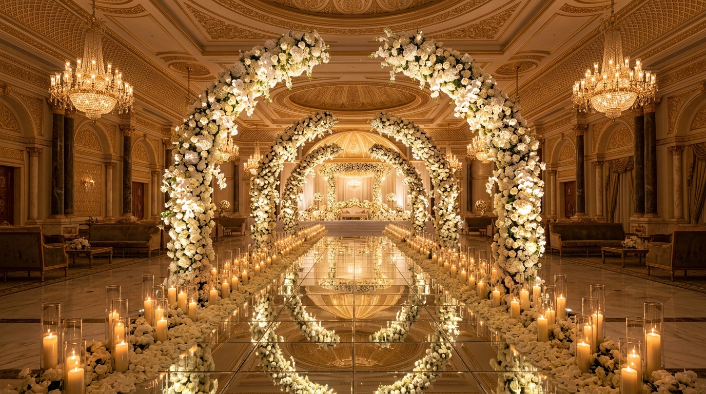 Floating Glass Aisle Concept